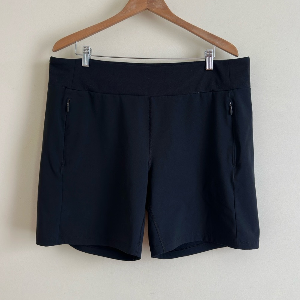 Brackish Black Swim Trunks Sz 34 Men’s Quick Dry Board Shorts Beach Lightweight